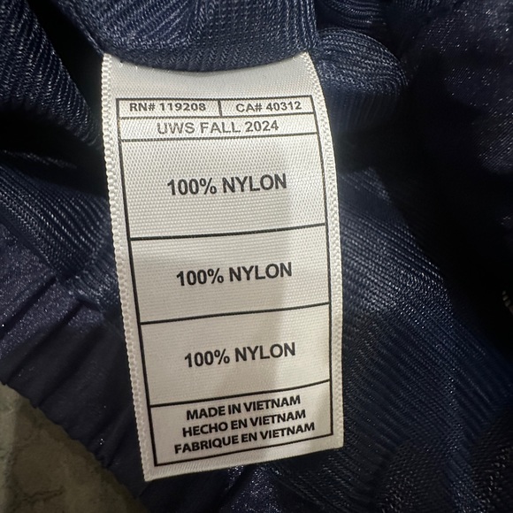 NWOT Dallas Mavericks Cropped Windbreaker Jacket by Mitchell & Ness Size M - Picture 3 of 7